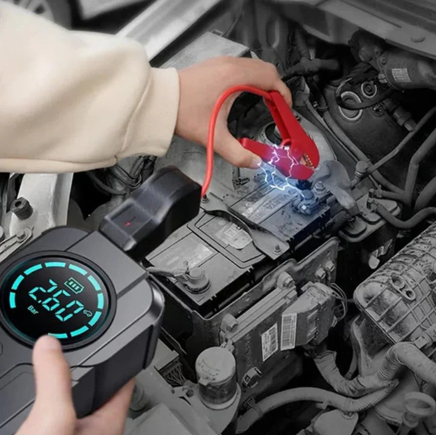 Jump Starter With Air Pump Zahab Store