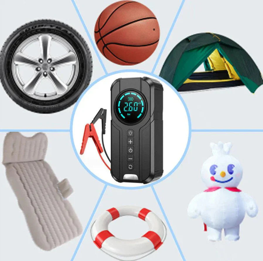 Jump Starter With Air Pump Zahab Store