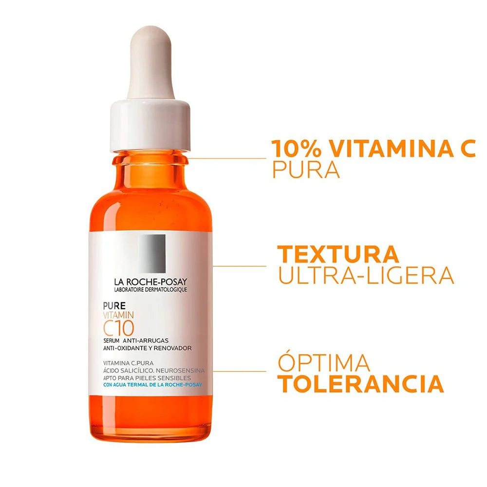 LA ROCHE POSAY Pure Vitamin C10 Serum 30ml Zahab Store