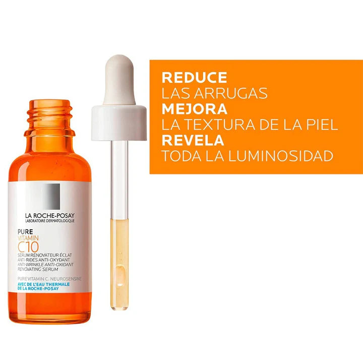 LA ROCHE POSAY Pure Vitamin C10 Serum 30ml Zahab Store