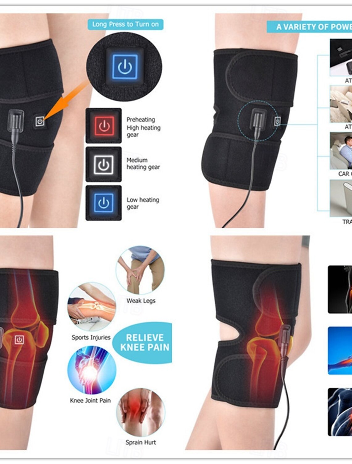 Electric Heating knee Pad Zahab Store